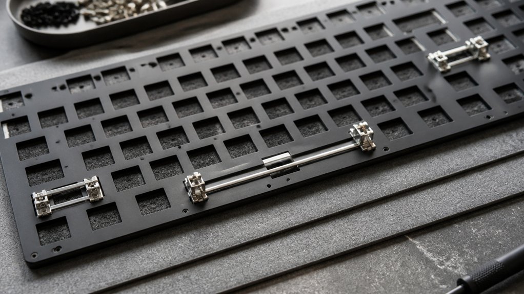 align plate add foam
