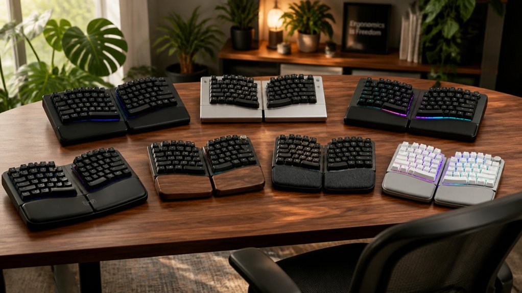 7 Best Ergonomic Split Keyboards for All-Day Comfort in 2026