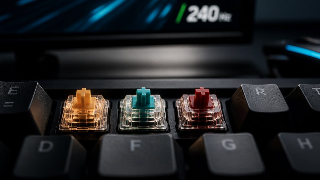 choose switches by actuation