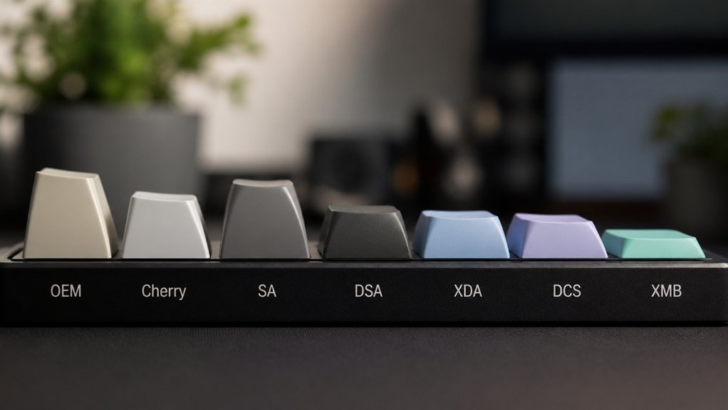 comfortable mechanical keyboard profiles