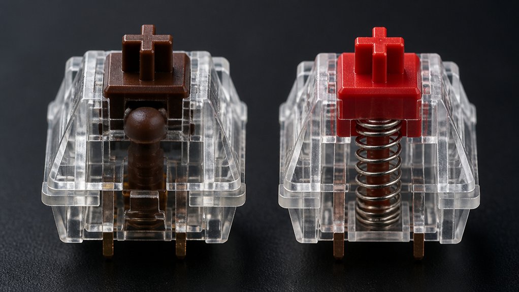 comparing tactile and linear