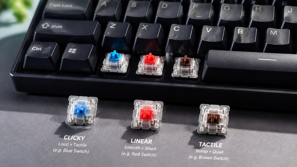 customizing keyboard switch types