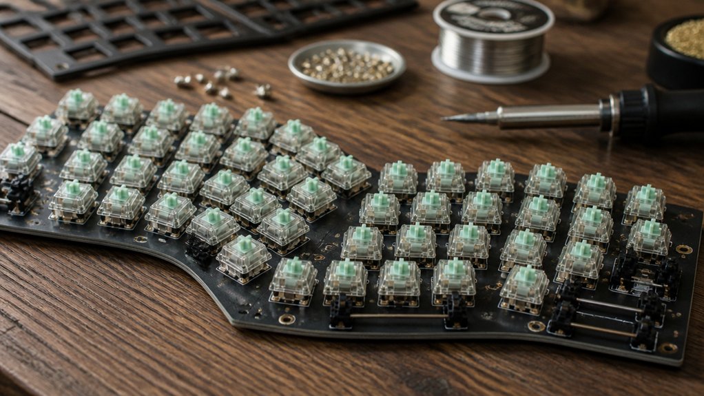 ensure switches align perfectly