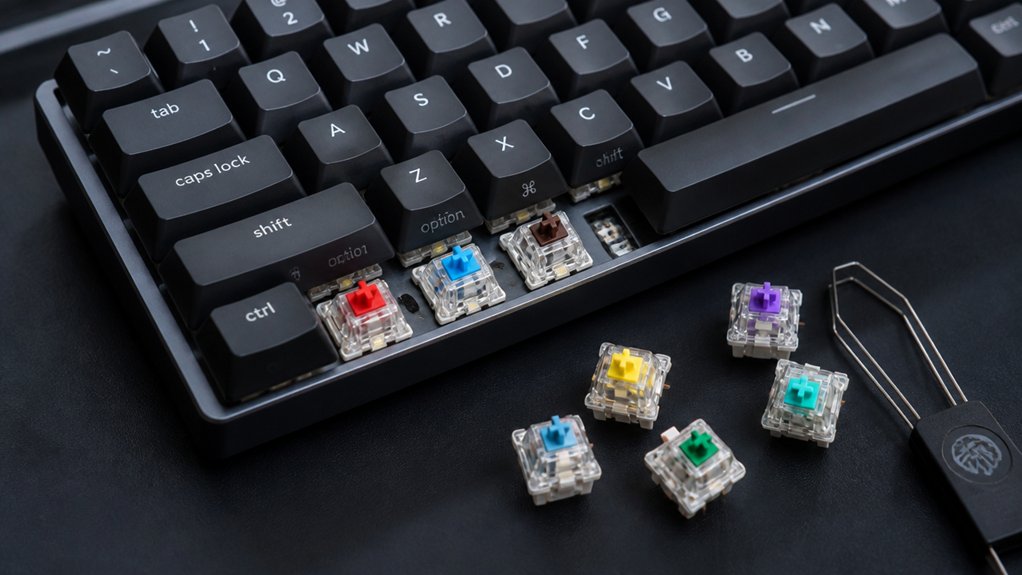 hot swappable switch customization