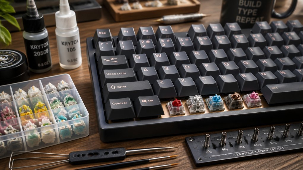 improve typing with switches