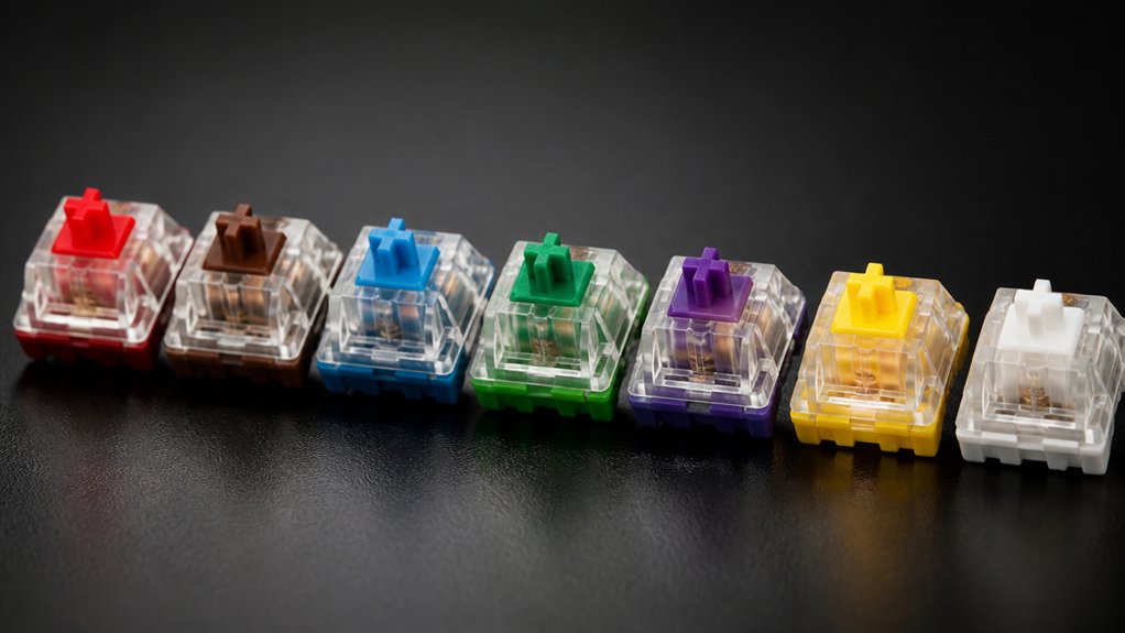keyboard switches actuation force