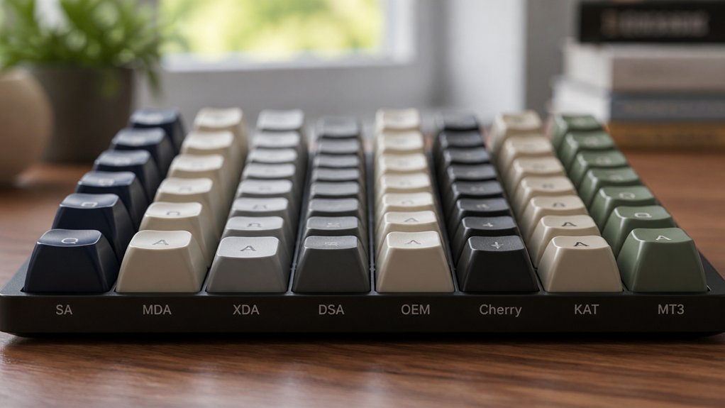 keycap height shapes acoustics