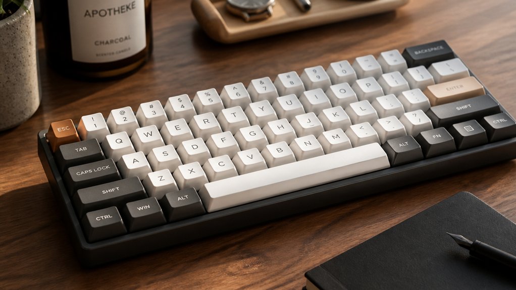 keycap materials and profiles