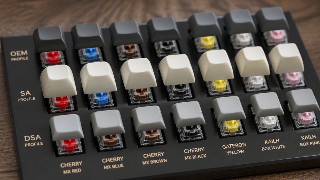 keycap profile matches switch