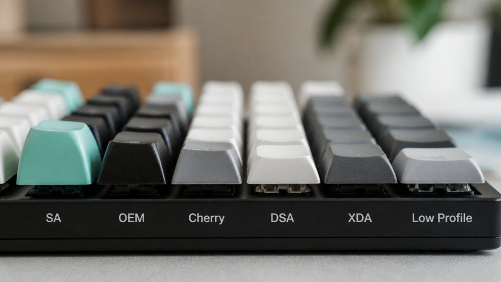 keycap thickness affects typing