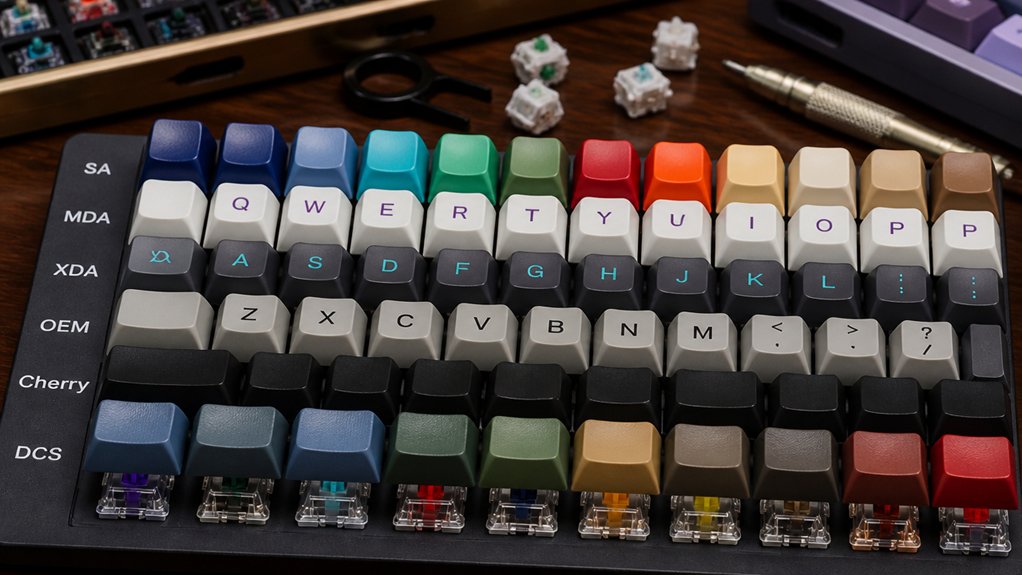 matching keycaps with switches