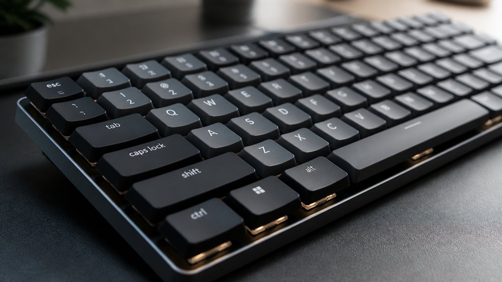 optimized keycaps and lubricants