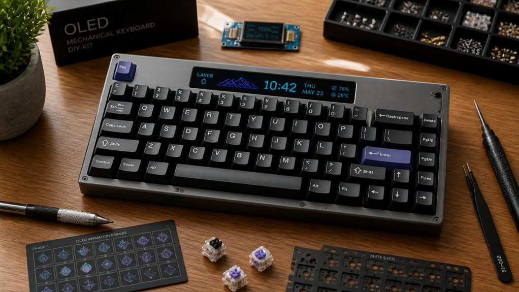 optimized oled keyboard customization