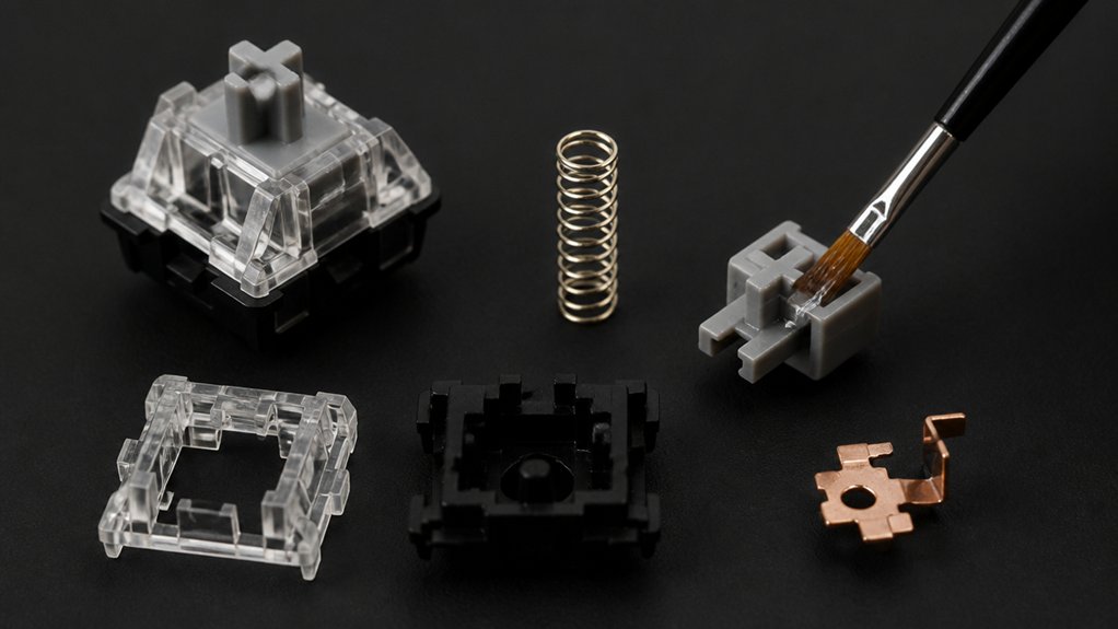 precise switch lubrication instructions
