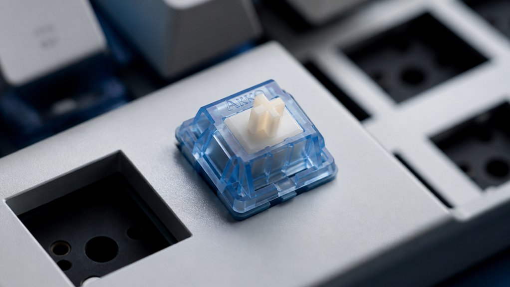 smooth pre lubricated tactile switches