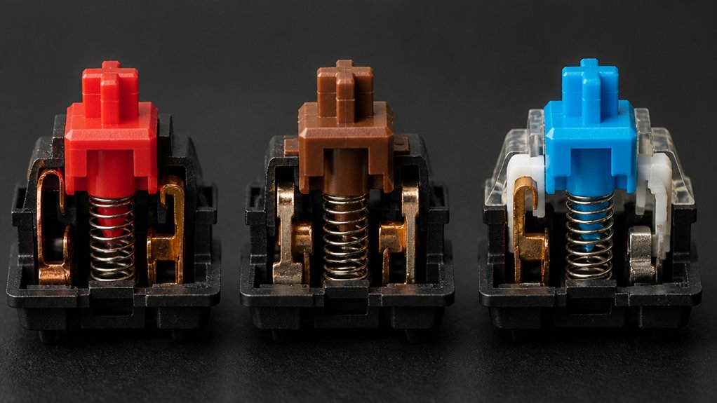 switch actuation life differences