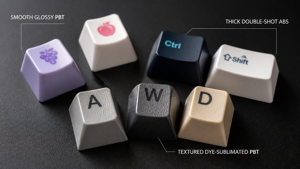 thick textured keycap benefits