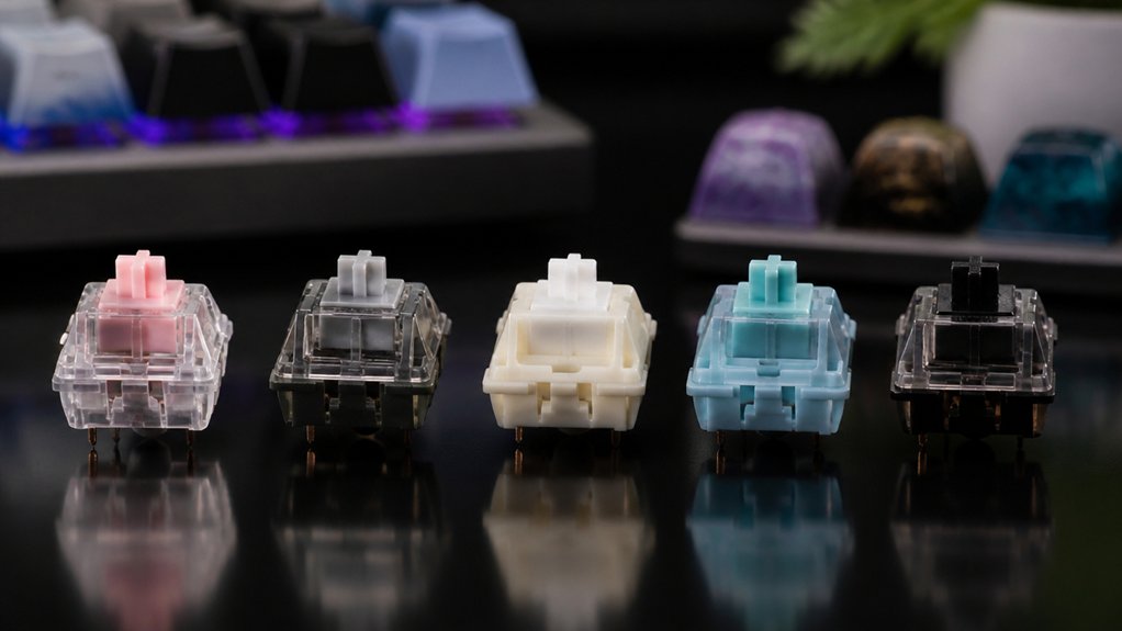 top linear keyboard switches