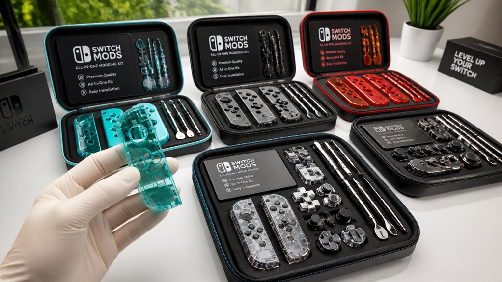 top switch modding kits
