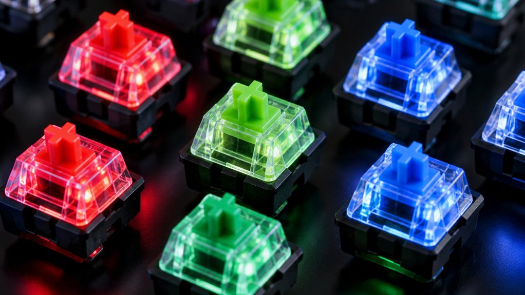 transparent stems maximize brightness