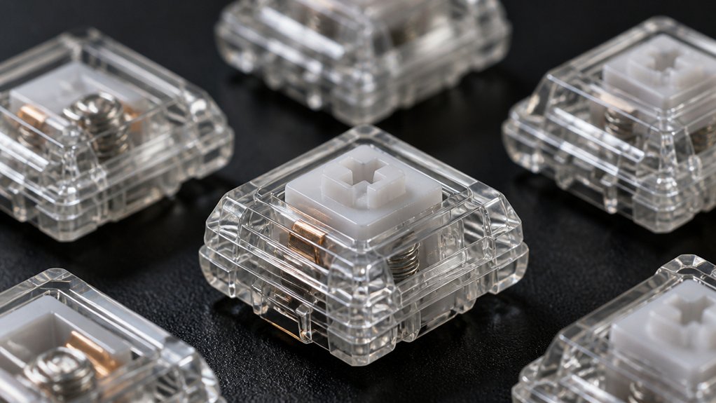 ultra low travel linear switches