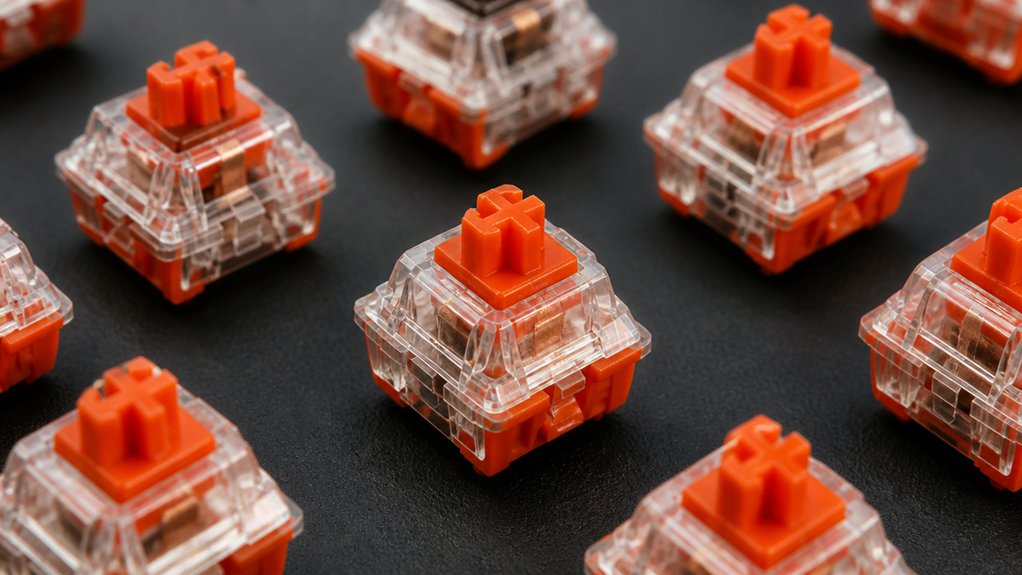 ultra quiet vibrant linear switches