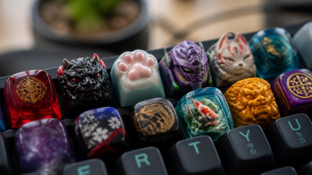 unique personalized keyboard enhancements