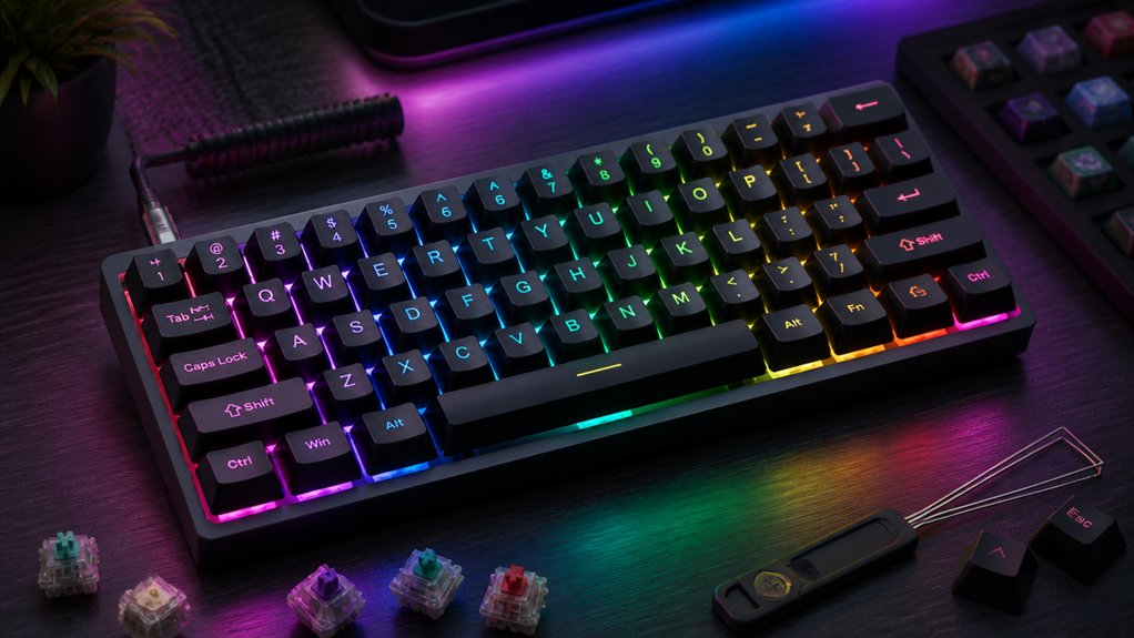 vibrant customizable rgb lighting