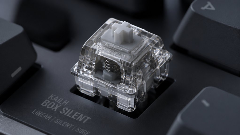whisper quiet durable linear switches