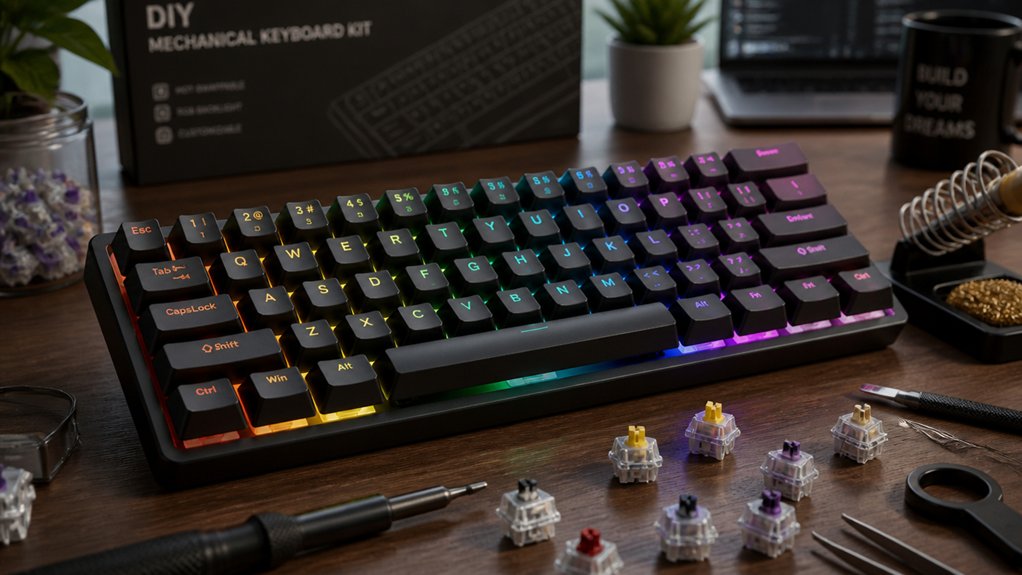 Why Choose Wireless DIY Mechanical Keyboard Kits?