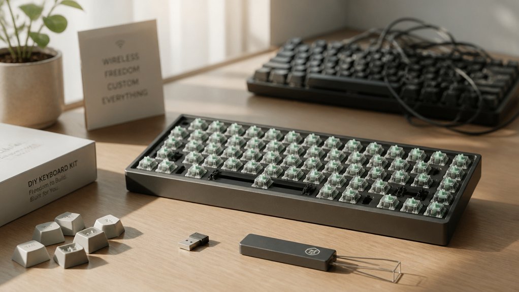 wireless mechanical keyboard features