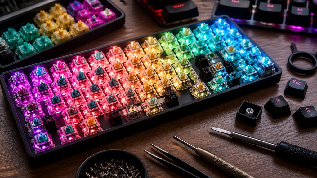 affordable rgb keyboard building