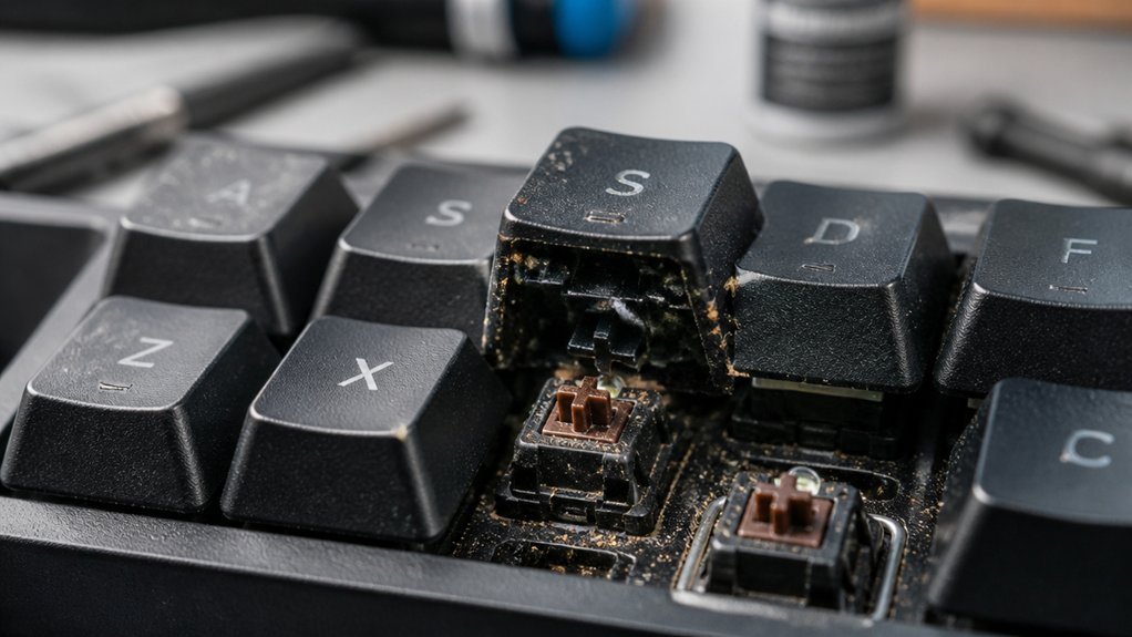 causes and prevention sticky keys