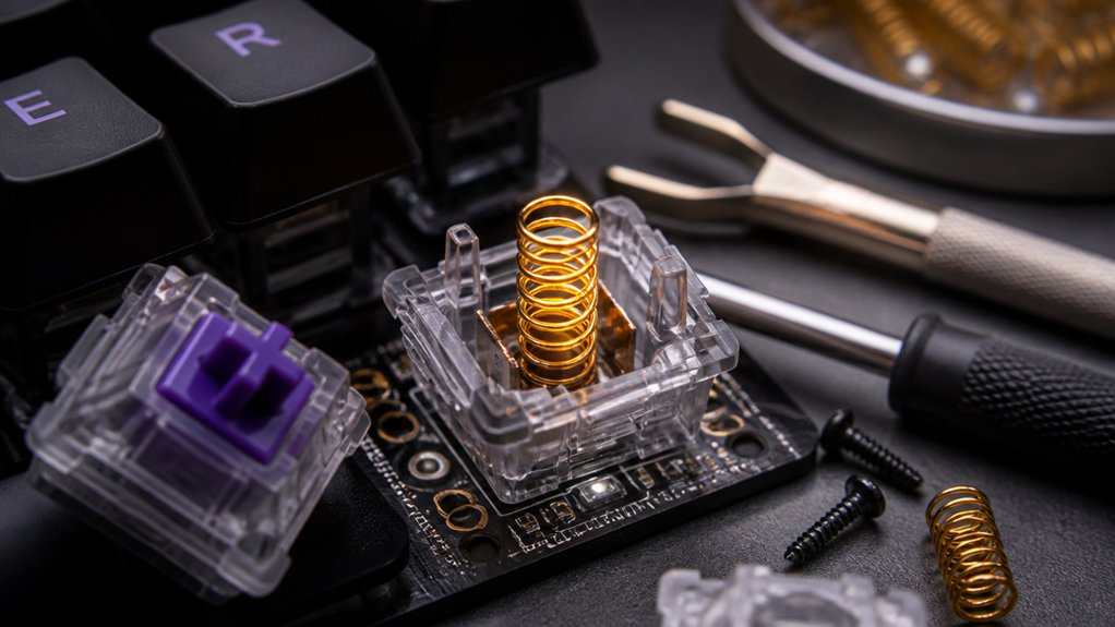 choosing keyboard spring resistance