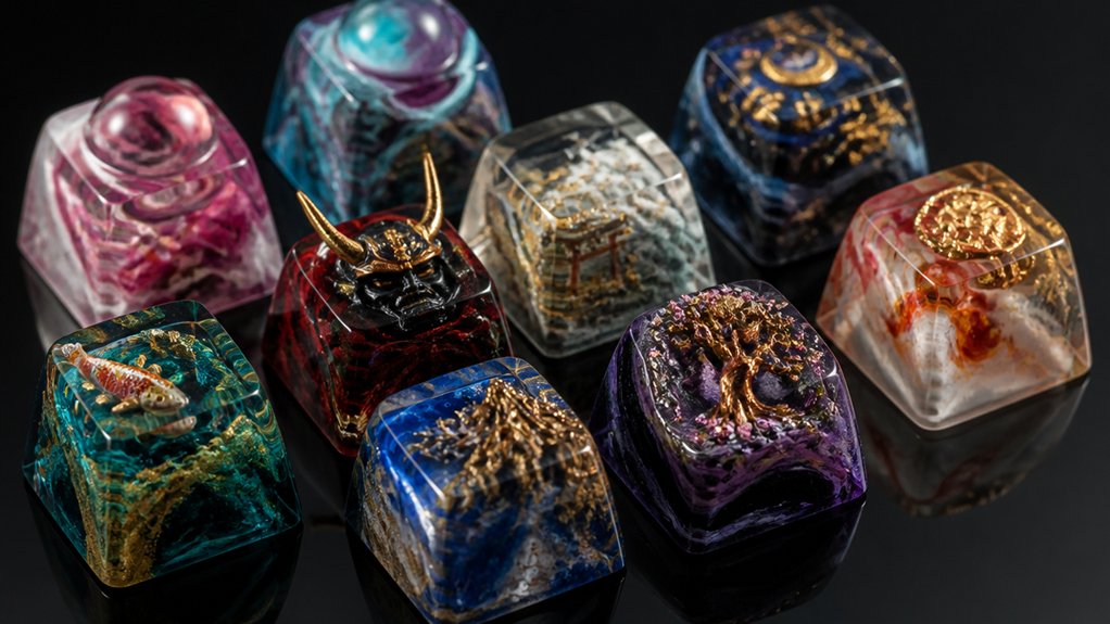 custom crafted keyboard art