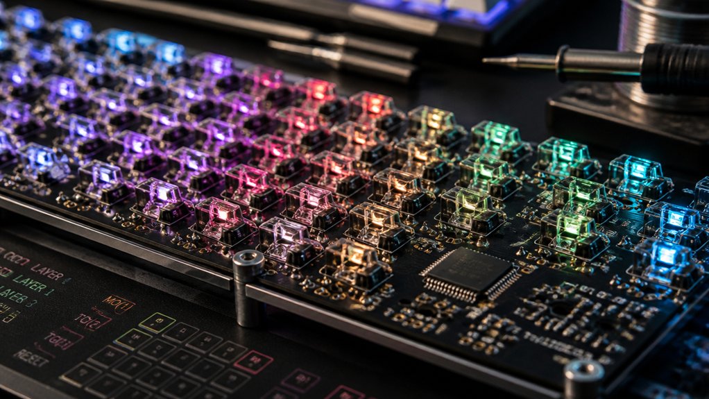 custom keyboard firmware layers