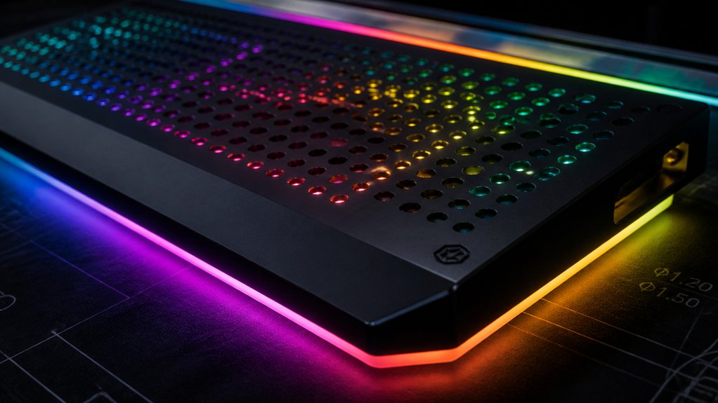 custom keyboard led installation