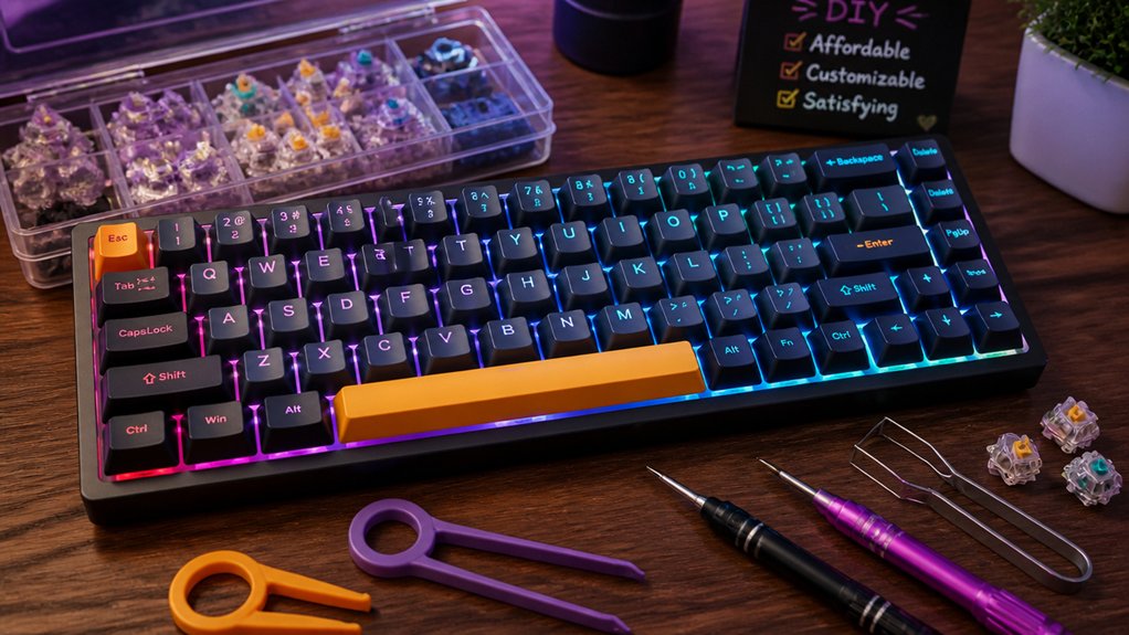 customizable affordable mechanical keyboards