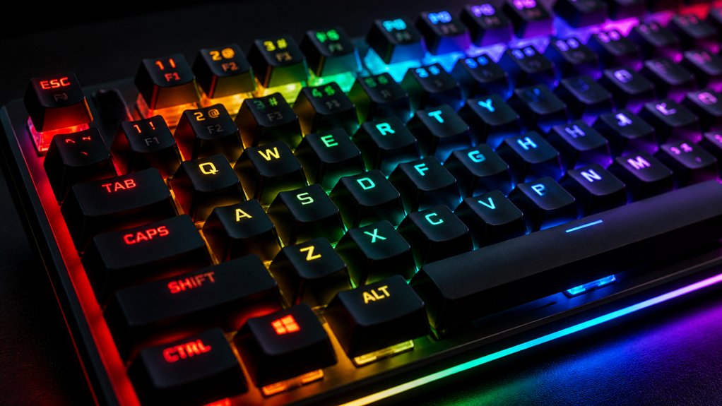 customizable immersive keyboard lighting