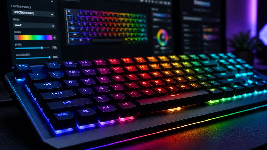 customizable synchronized rgb lighting