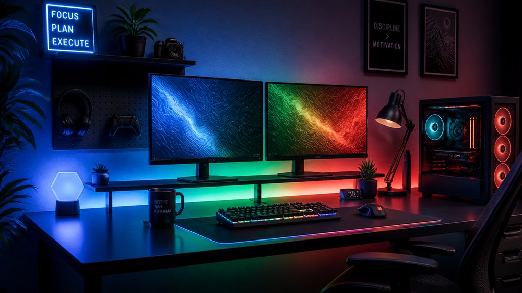 customizable vibrant lighting effects
