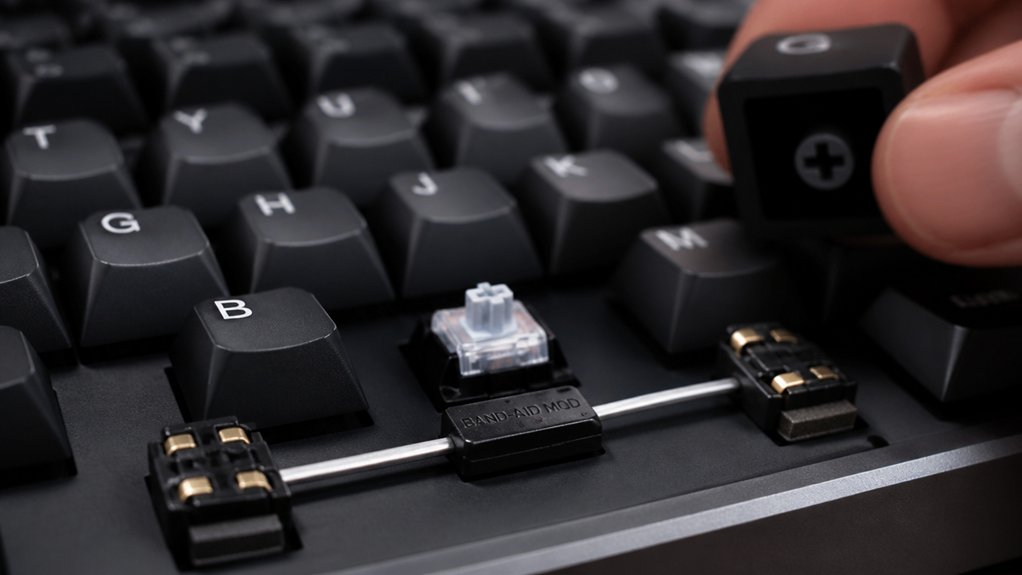 customizing band aid keyboard mod