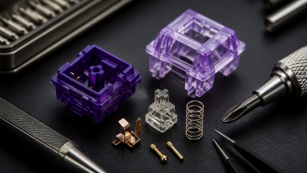 disassemble and film switches