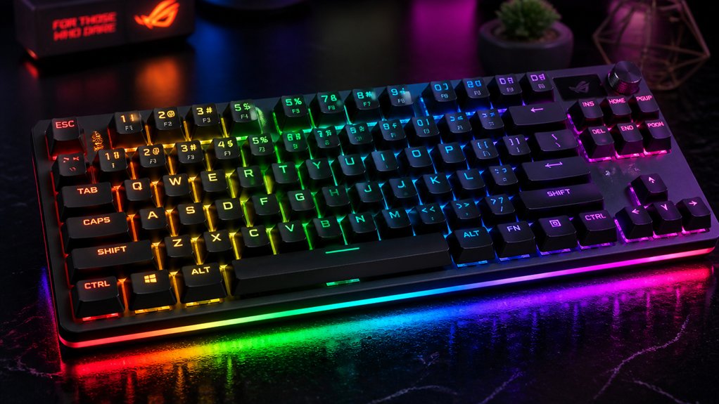 easily customize keyboard lighting