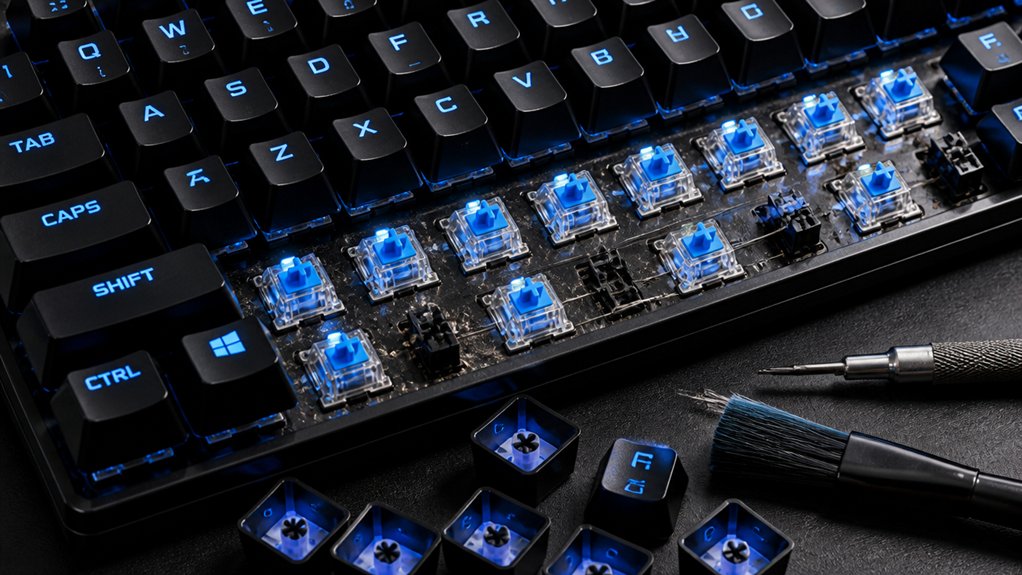 effective keyboard switch cleaning