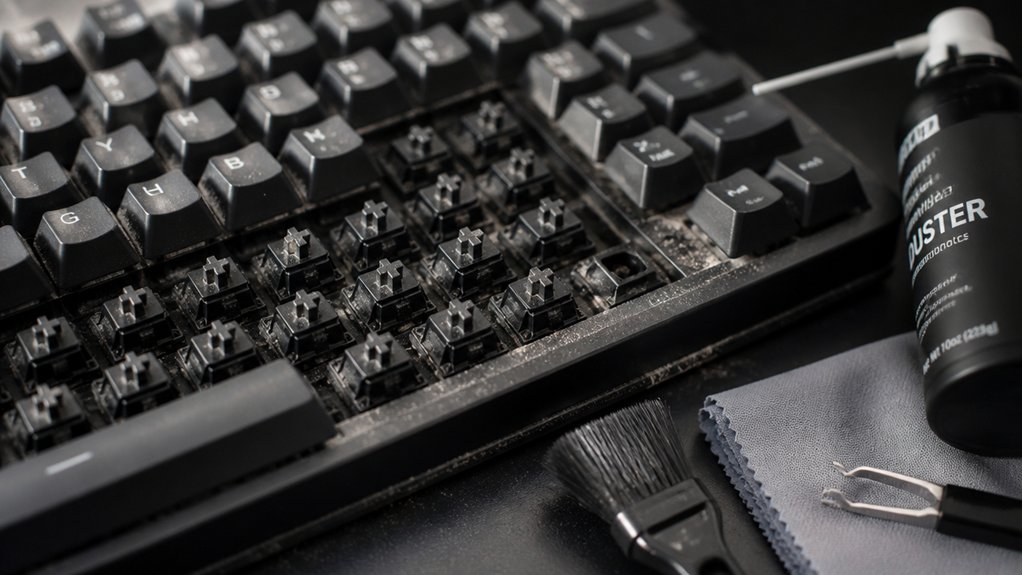 effective mechanical keyboard cleaning
