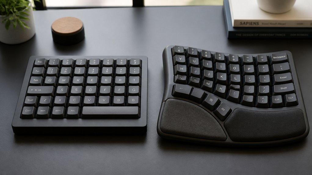 ergonomic keyboard layout benefits