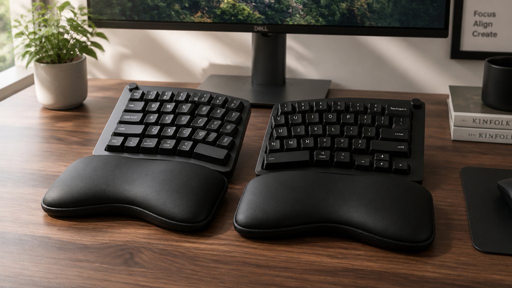 ergonomic support for typing