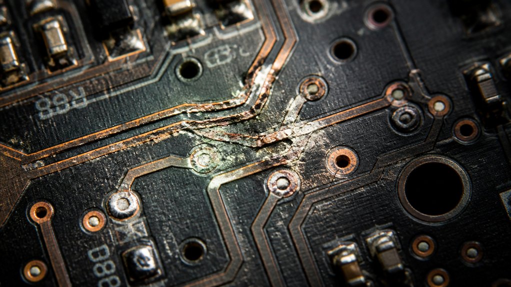 identify and repair damaged traces