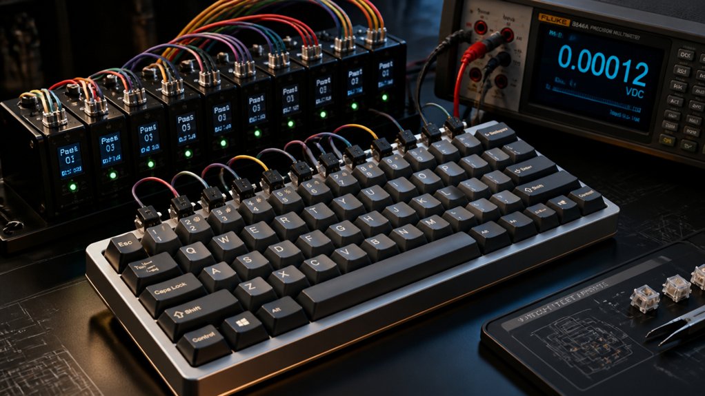 keyboard assembly quality check